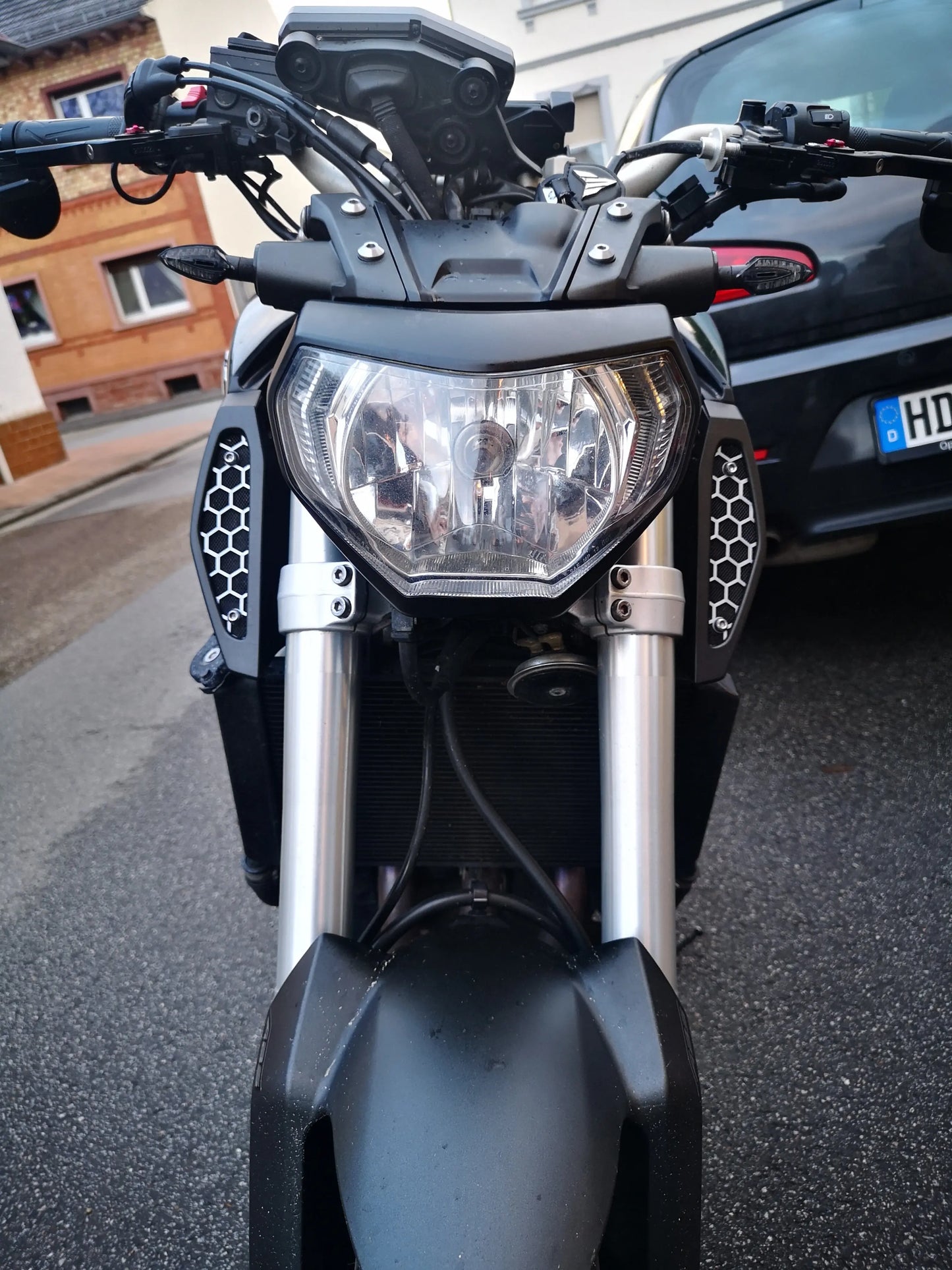 Grilles d’aération Avant MT09 phase 1 (2013/2016) L'atelier 3D
