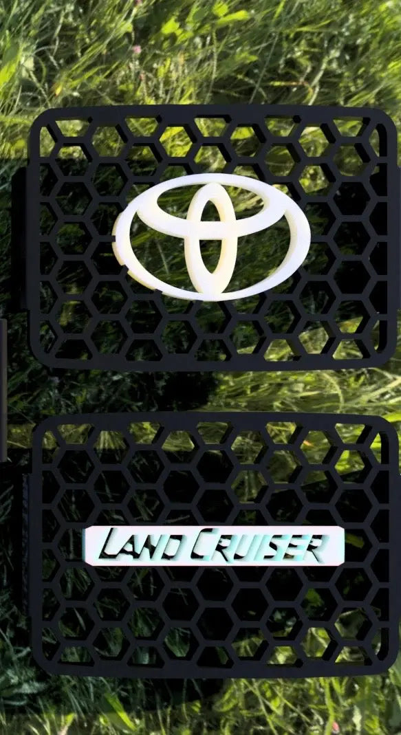 Grilles pour snorkel rectangulaire Toyota / Land Cruiser. L'atelier 3D