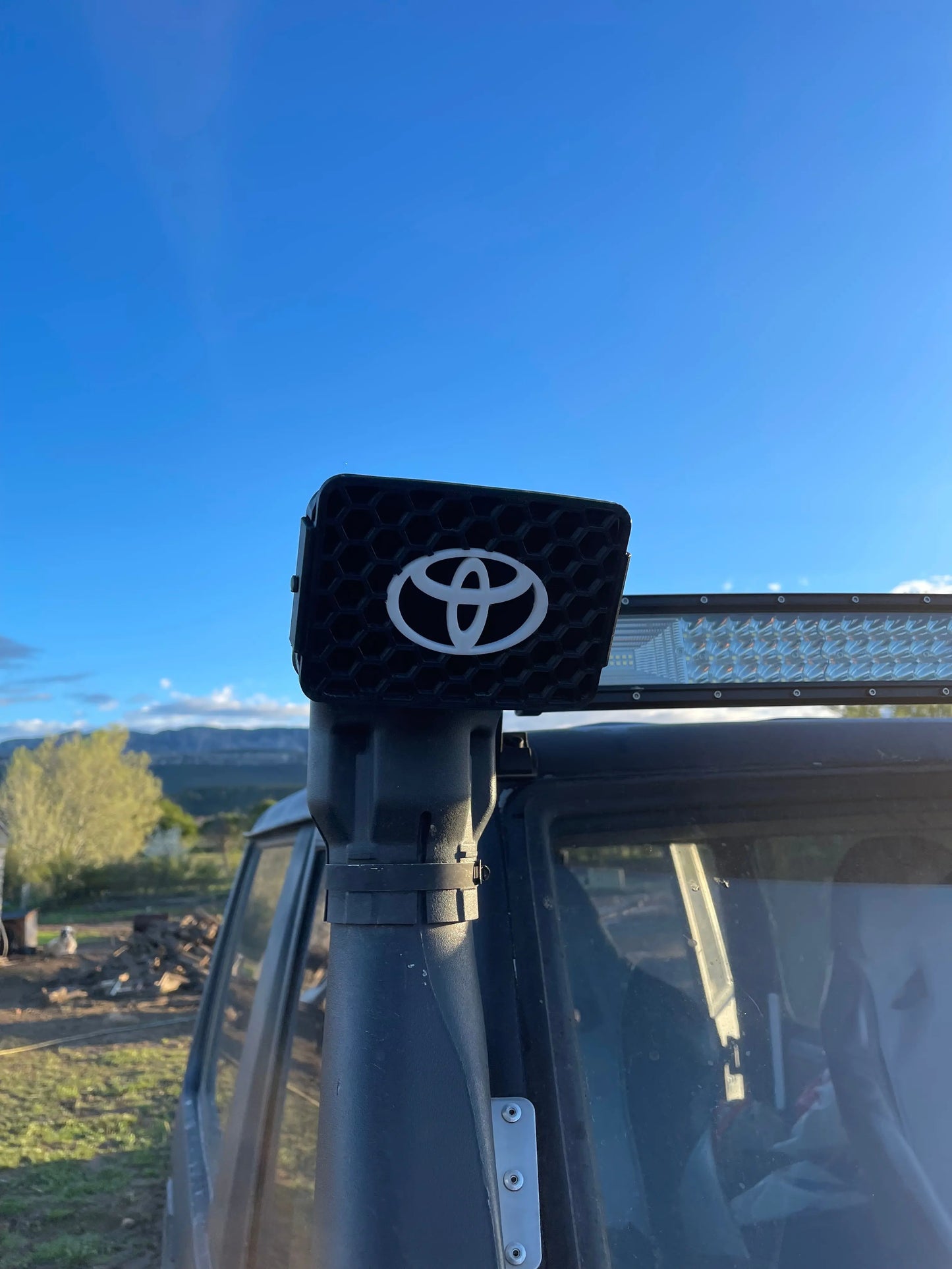 Grilles pour snorkel rectangulaire Toyota / Land Cruiser. L'atelier 3D