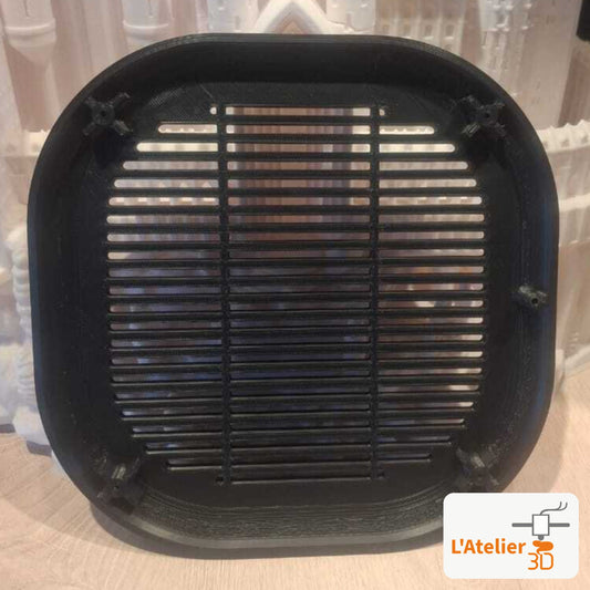 Grille haut-parleur Patrol Y61 ZD30 vue de l'arrière avec ses points de fixation