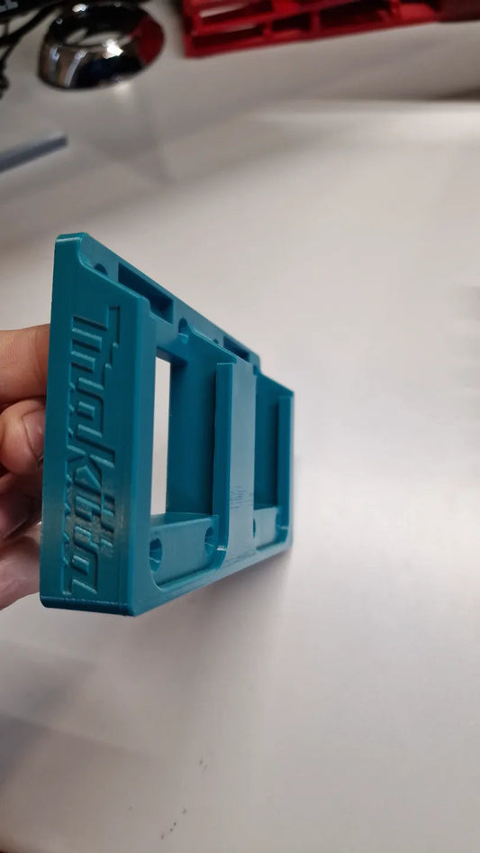 support batterie Makita LXT rangement mur atelier