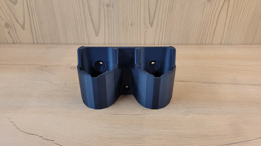 support batterie Parkside X12V mural 2 batteries rangement atelier