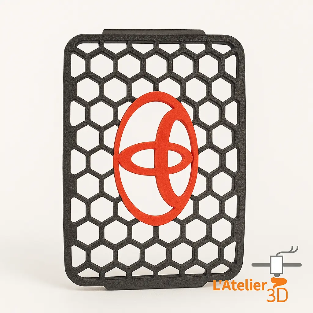 Grilles de snorkel rectangulaires – Toyota Land Cruiser, Hilux, RAV4 L'atelier 3D