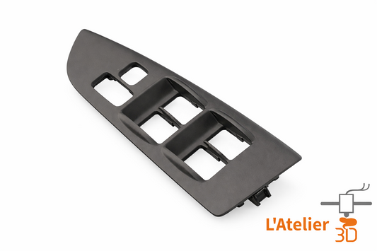 Cache bouton porte avant gauche Toyota Land Cruiser Prado 120 KDJ120 2002 2009 pièce remplacement intérieur imprimée en 3D