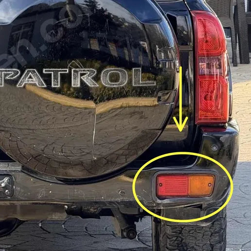 Cadre de feu antibrouillard arrière Nissan Patrol imprimé en 3D