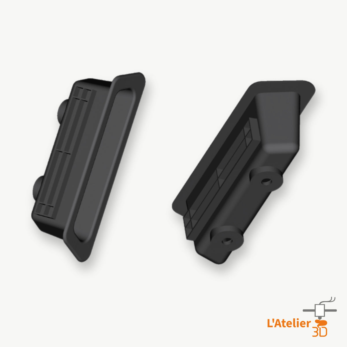 Cuvette poignée intérieure Isuzu Faster TF – vues de la pièce et fixations