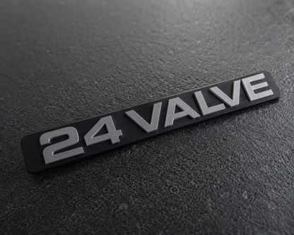Emblème 24 VALVE pour Toyota Land Cruiser 80 FZJ80 imprimé en 3D