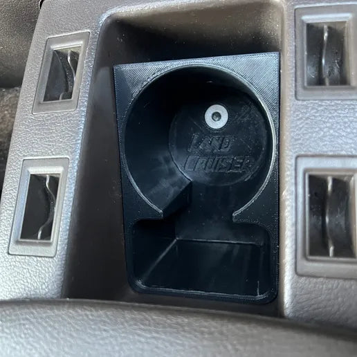 Porte gobelet console centrale Toyota Land Cruiser série 80 HDJ80 HZJ80 FZJ80 1990 1997 pièce remplacement intérieur imprimée en 3D
