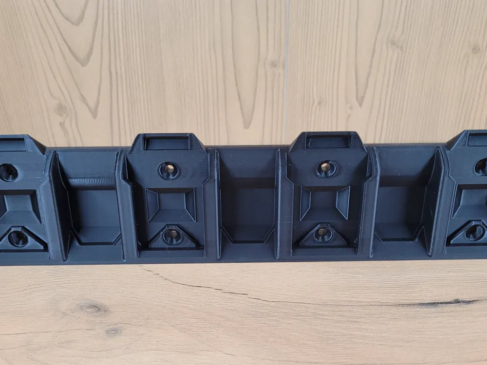 support batterie Parkside 20V mural 4 batteries rack mural Parkside