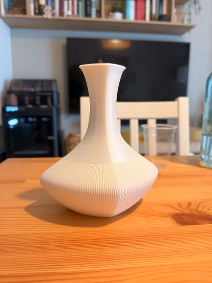 vase japandi finition striée texture moderne décoration