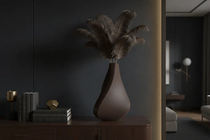 Vase Kairos Flux, sculpture contemplative au design moderne imprimée en 3D